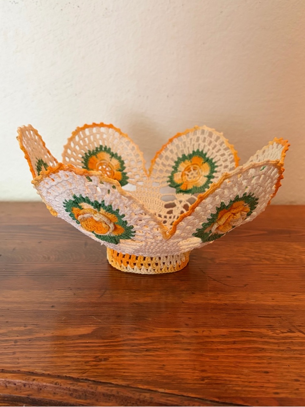 Vintage Doily Bowl